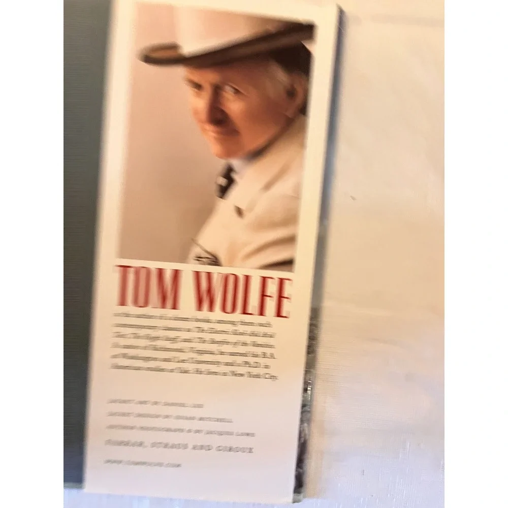 Tom Wolfe A Man in Full First Trade Edition Hardcover 1998 Fiction Novel Atlanta